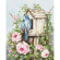 Набор для вышивания LUCA-S арт. B2352 Птичий дом и розы 21,5х27 см