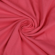 Ткань трикотаж Кулирка хлопок 145г опененд 100+100см фуксия 17-1937 уп.10м