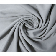 Ткань Меланж стрейч 190 г кв.м 59% вискоза, 38% полиэстер, 3% спандекс шир.150 см арт.Р.11335.04 цв.04 серый уп.25м