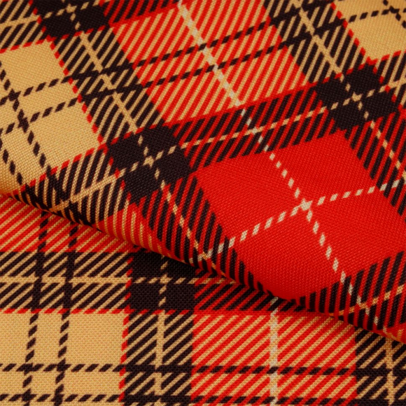 Ткань Габардин 140 г/м? 100% полиэстер шир.155 см арт.T.4000.06 цв.красный рул.25м