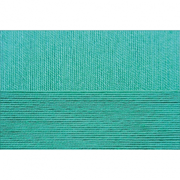 Пряжа для вязания ПЕХ Цветное кружево (100% мерсеризованный хлопок) 4х50г/475м цв.581 св.изумруд