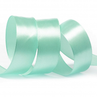 Лента атласная 25мм цв.4314 мятный IDEAL уп.27,4 м