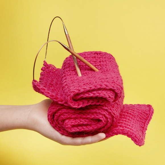 Спицы круговые из оливкового дерева, addiNature №3,25, 150 см