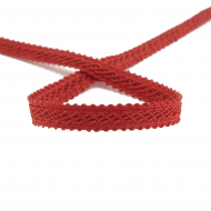 67358_Тесьма PEGA тип интерьерная, цвет красный, 10 мм