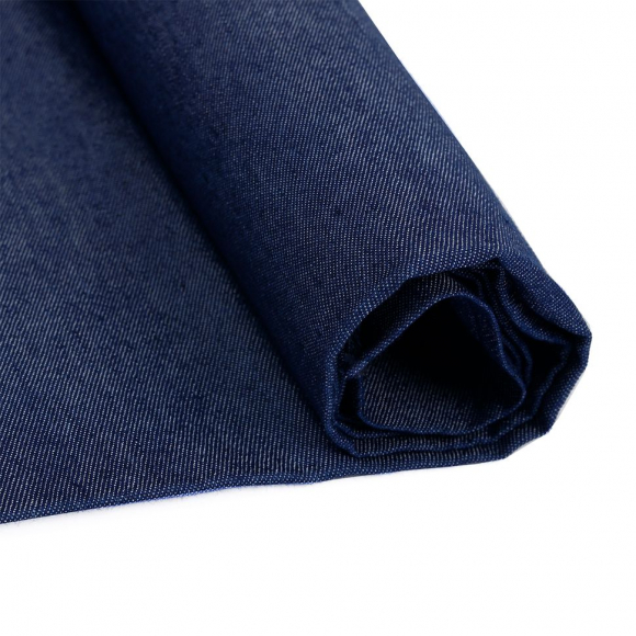 Ткань Джинс 115 г/м? 65% хлопок, 35% полиэстер шир.150 см арт.TBY.Jns.32100.5 цв.05 т.синий уп.5м Ткань Джинс 115 г/м? 65% хлопок, 35% полиэстер шир.150 см арт.TBY.Jns.32100.5 цв.05 т.синий уп.5м