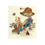 Набор для вышивания мулине НИТЕКС арт.0157 Эрик 22х19 см