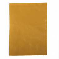 Кожа натуральная овчина 15х21см (А5) толщ. 0,5-0,7мм цв.070 горчичный Кожа натуральная овчина 15х21см (А5) толщ. 0,5-0,7мм цв.070 горчичный