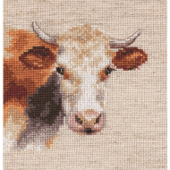 Набор для вышивания АЛИСА арт.0-213 Корова 10х9 см