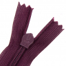 Молния потайная нераз 60см S-254 фиолетовый темный SBS уп.100шт