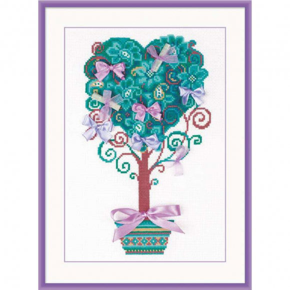 Набор для вышивания РИОЛИС арт.1462 Дерево Желаний 21х30 см Набор для вышивания РИОЛИС арт.1462 Дерево Желаний 21х30 см