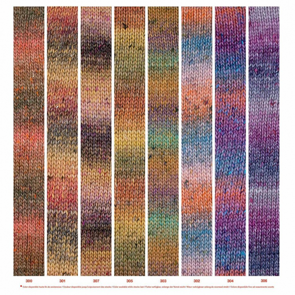 Пряжа Azteca Tweed, 47% шерсть, 47% акрил, 6% вискоза, 50 г, 90 м