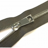 Молния металл №5СТ никель разъем 75см цв.D034 серый