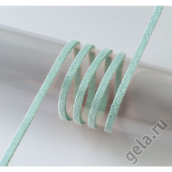 55222_Шнур бирюзовый из алькантары