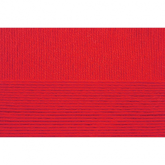 Пряжа для вязания ПЕХ Хлопок Натуральный летний ассорт (100% хлопок) 5х100г/425 цв.006 красный