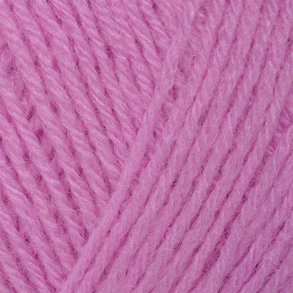 Пряжа для вязания ПЕХ Детский каприз трикотажный (50% мериносовая шерсть, 50% фибра) 5х50г/400м цв.029 розовая сирень