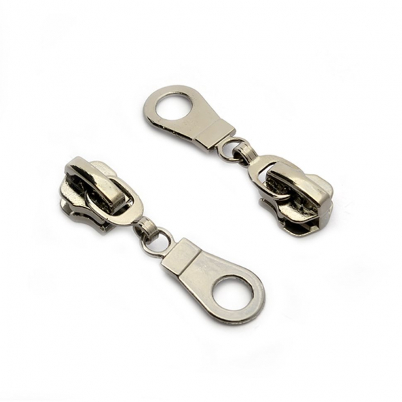 Замок MaxZipper автомат М#5 арт.TBT1100 цв.чер. никель уп.100шт