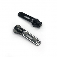 Замок MaxZipper автомат ТР#5 F38 цв.черный/белый уп.10шт