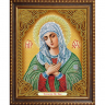 Набор для изготовления картин АЛМАЗНАЯ ЖИВОПИСЬ арт.АЖ.5033 Икона Умиление 22х28 см
