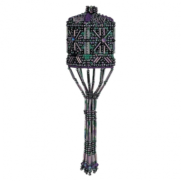 Набор для вышивания MILL HILL Радужная кисточка 2х8 см