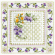 Набор для вышивания PANNA арт. C-0575 Пестрые цветы 26х26 см Набор для вышивания PANNA арт. C-0575 Пестрые цветы 26х26 см