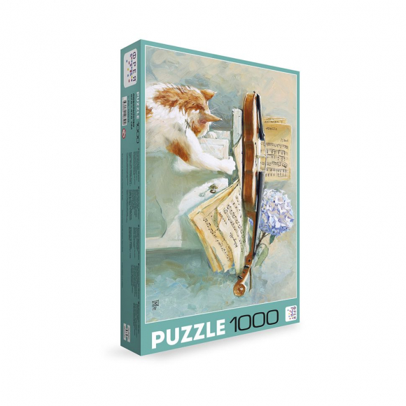 Пазл ФРЕЯ арт.PZL-1000/19 Любопытство 47,5х67,5 см