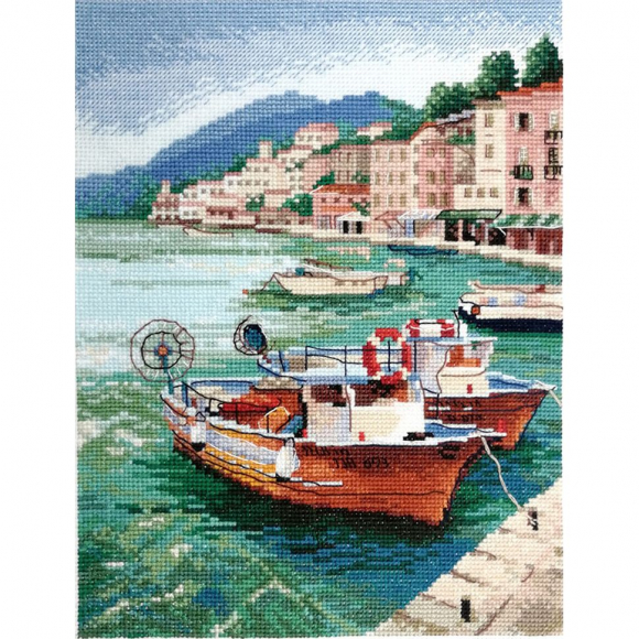 Набор для вышивания МАРЬЯ ИСКУСНИЦА арт.02.012.05 Лодки 17х22 см