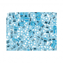 Бисер Япония "TOHO" 11/0  TRIANGLE №3  2.2 мм 5 х 5 г №0023 св.голубой