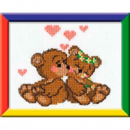 Набор для вышивания РИОЛИС арт.НВ053 Шалунишки 16х13 см