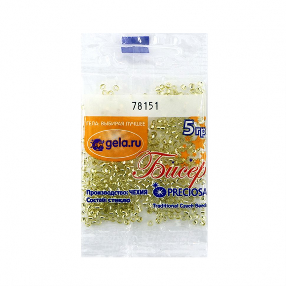 Бисер №10, 5 г., цвет 78151