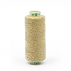 Нитки Dor Tak бытовые 40/2 полиэстер 366м цв.428 бежевый