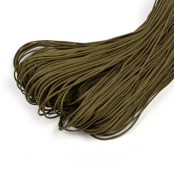 Шнур для мокасин, 1с-16, 1.5мм, цв. хаки