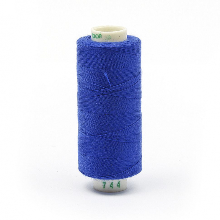 Нитки Dor Tak бытовые 40/2 полиэстер 366м цв.744 синий