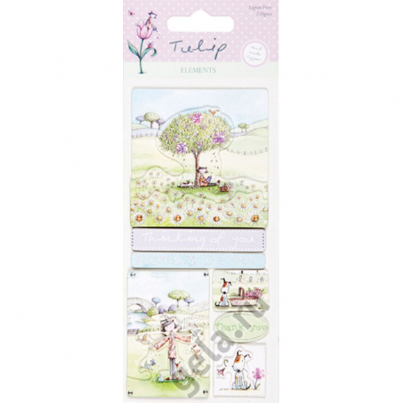 53534_Наклейки 3D "Для тебя", TULIP