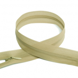 Молния MaxZipper пласт. потайная №3 50см н/р цв.F245 бежевый уп.50шт