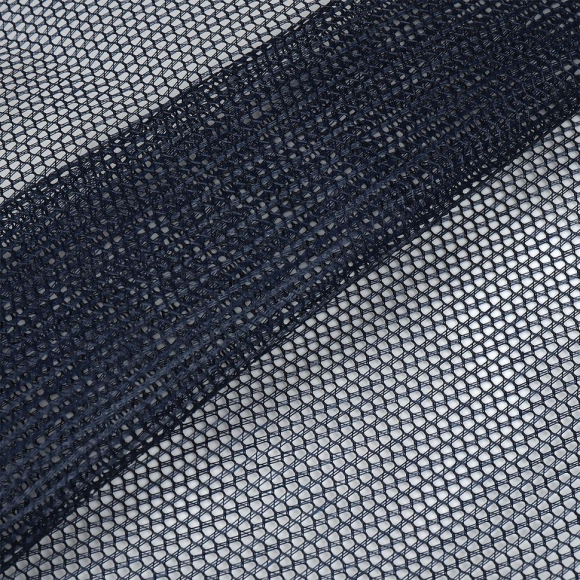 Сетка для пошива бейсболок жесткая арт.TBY-102-2 70г/м? (105г/пог.м) ш.150см цв.синий уп.5м