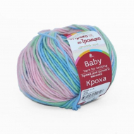 Пряжа для вязания ТРО Кроха (20% шерсть, 80% акрил) 10х50г/135м цв.1375М