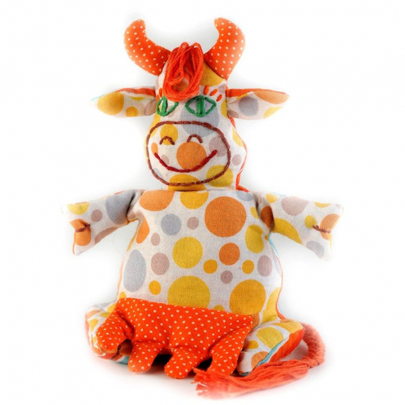 Набор для изготовления текстильной игрушки-грелки арт.П-106 Коровка-Буренка 20 см