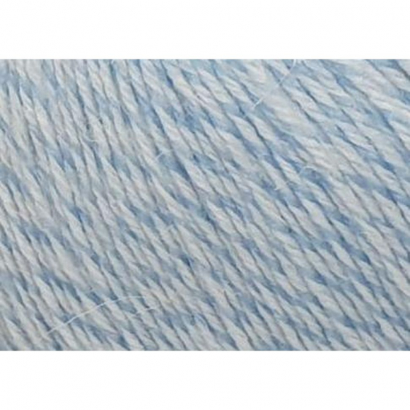 Пряжа для вязания ПЕХ Детский каприз (50% мериносовая шерсть, 50% фибра) 10х50г/225м цв.1292 Мулине голубой/отбелка