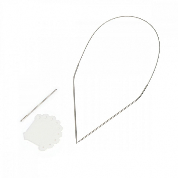 Спицы круговые для вязания на тросиках Maxwell Black арт.40-15 1,5 мм /40 см