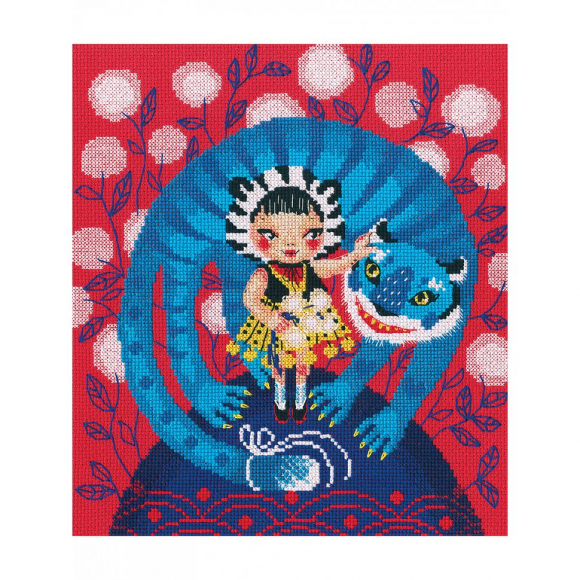 Набор для вышивания РТО арт.M895 Мягкие ушки 22,5х25,5 см