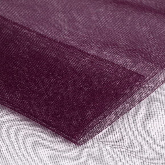 Фатин Кристалл средней жесткости блестящий арт.K.TRM шир.300см, 100% полиэстер цв. 55 К уп.50м - бордовый Фатин Кристалл средней жесткости блестящий арт.K.TRM шир.300см, 100% полиэстер цв. 55 К уп.50м - бордовый