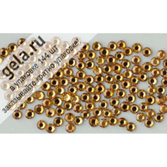 34756_Камни плоские с термоклеем 2028HF, ss 5, Topaz M