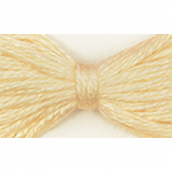 Нитки мулине цв.0600 кремовый 12х10м С-Пб