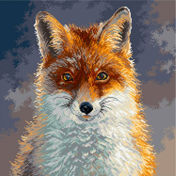 Рисунок на канве МАТРЕНИН ПОСАД арт.41х41 - 1878 Хитрость