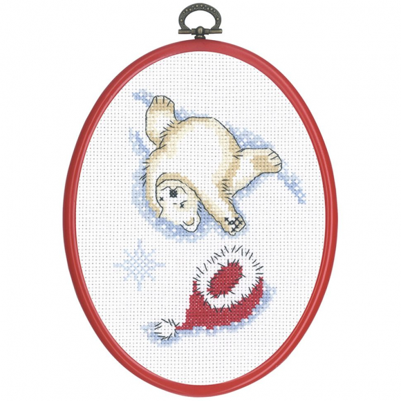 Набор для вышивания "Белый медведь"