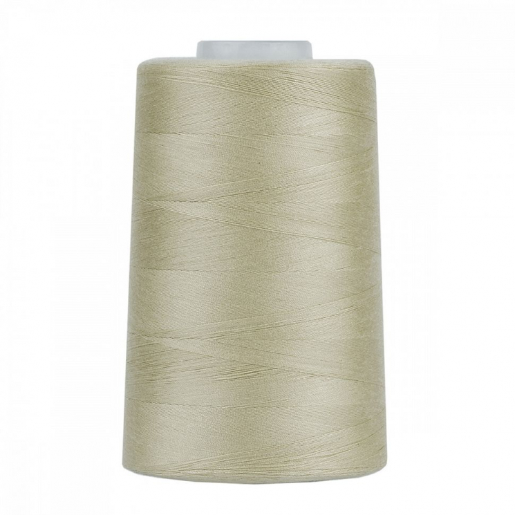 Нитки швейные 50/2 полиэстер 5000 ярд цв.210 бежевый MAX