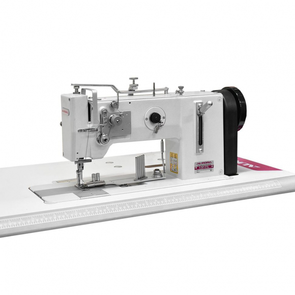 Прямострочная швейная машина с тройным продвижением для окантовки тяжелых материалов Aurora A-267-373-LG