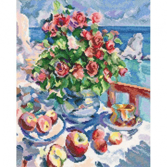 Набор для вышивания РТО арт.M463 С видом на море 26х32 см Набор для вышивания РТО арт.M463 С видом на море 26х32 см