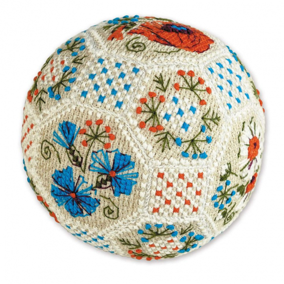 Набор для вышивания РИОЛИС арт.2109 Шар Полевые цветы 9х9 см