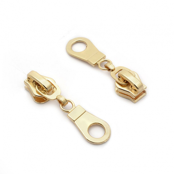 Замок MaxZipper автомат ТР#5 арт.TBT1100 цв.золото уп.100шт